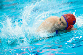 دیدار واترپلو تیم‌های ایران و اندونزی